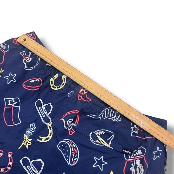 Chubbies Swim Trunks XXL 7” Blue Shorts - Picture 4 of 6